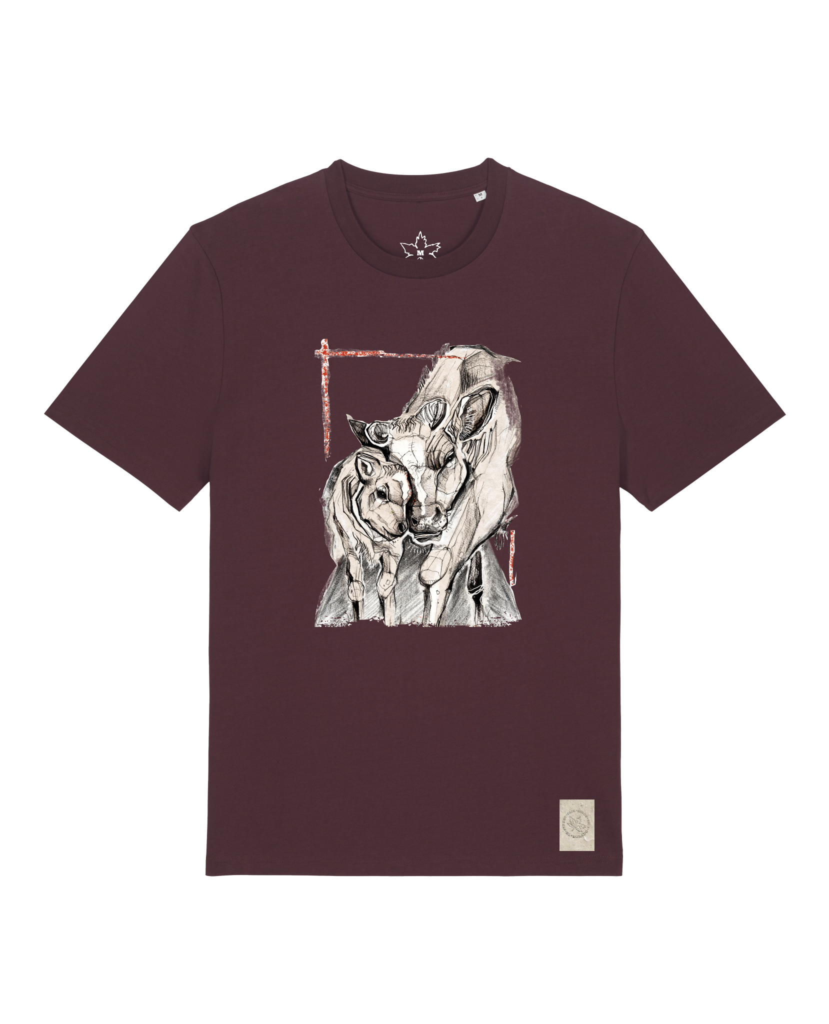 bio-unisex-medium fit-tshirt-kühe-sttu169-zartbitter-front