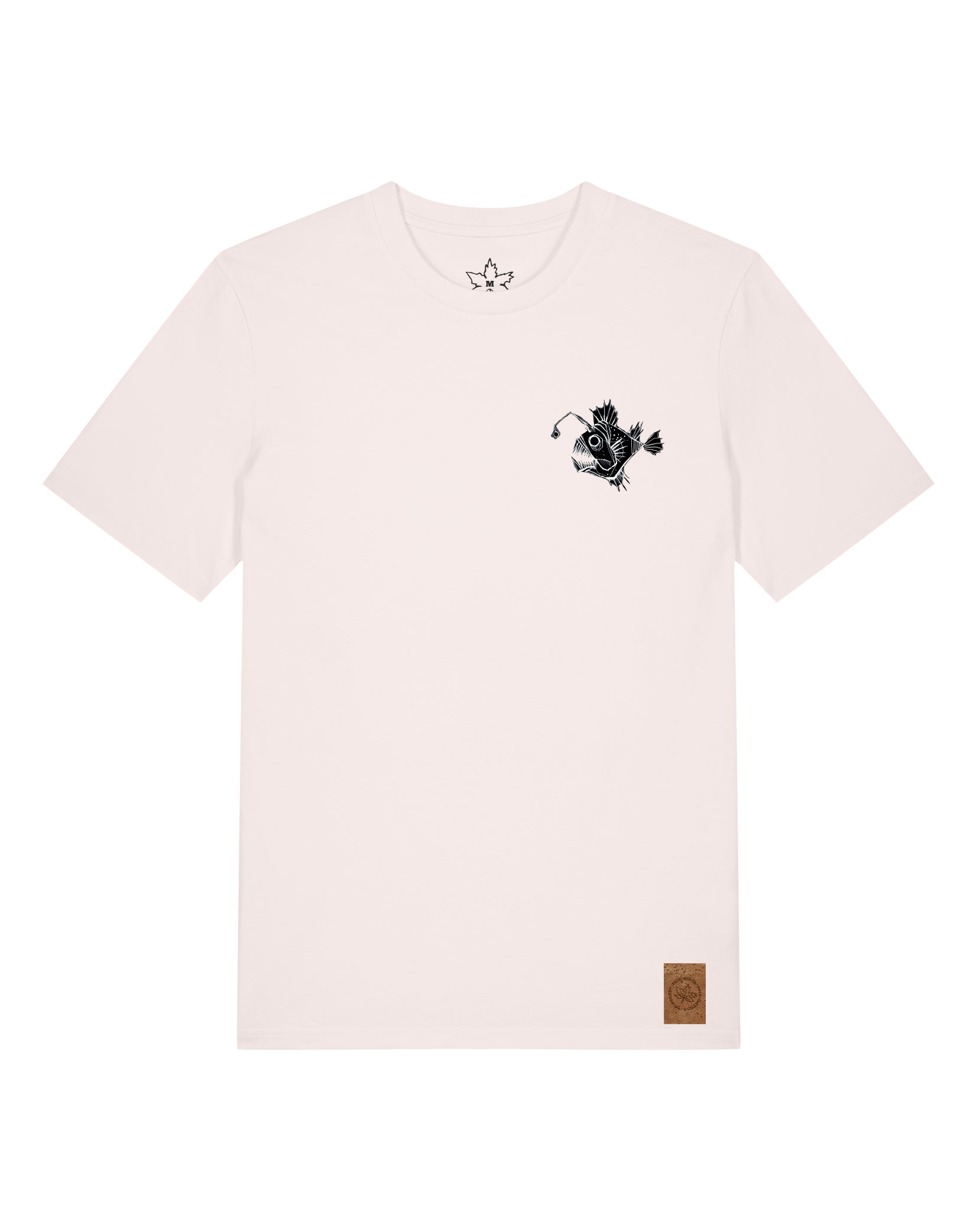 bio-unisex-medium fit-tshirt-lampionfisch (backprint)-sttu169-baumwollblute-front