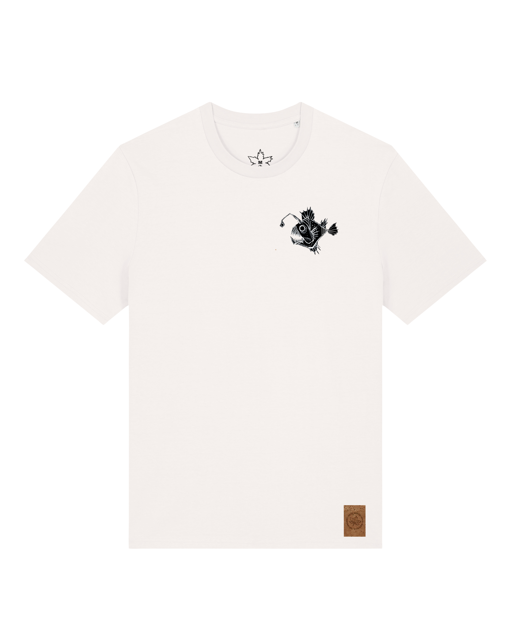 bio-unisex-medium fit-tshirt-lampionfisch (backprint)-sttu169-bio ei-front