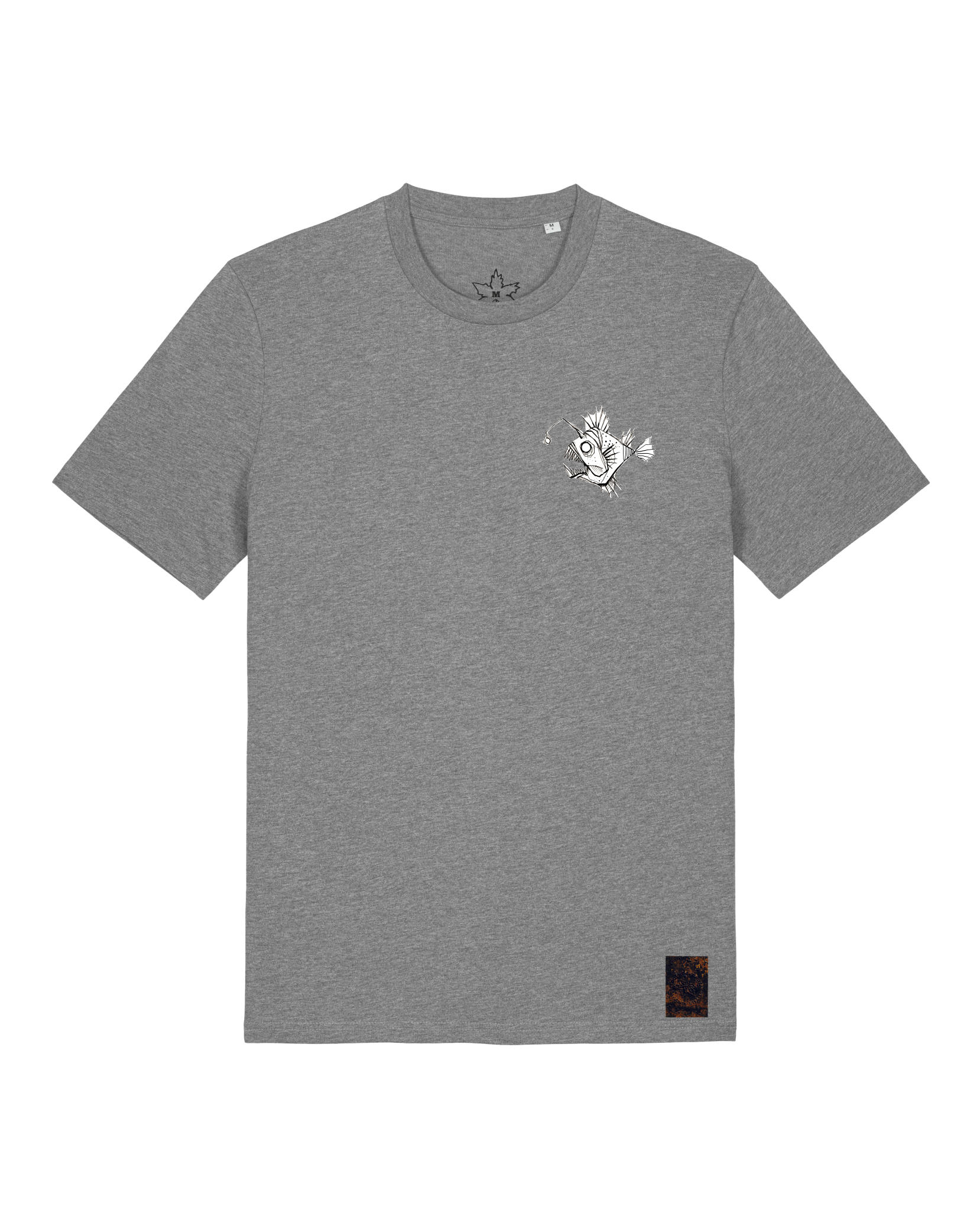 bio-unisex-medium fit-tshirt-lampionfisch (backprint)-sttu169-opossum-front