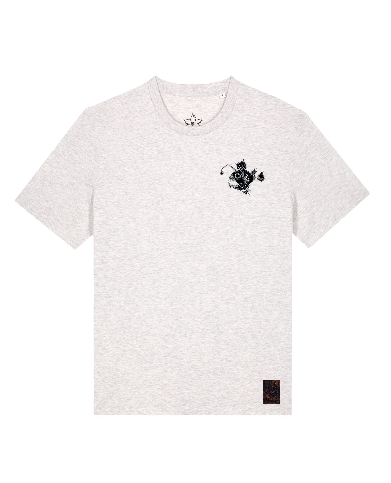 bio-unisex-medium fit-tshirt-lampionfisch (backprint)-sttu169-rennmaus-front