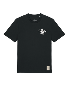 bio-unisex-medium fit-tshirt-lampionfisch (backprint)-sttu169-schwarz-front