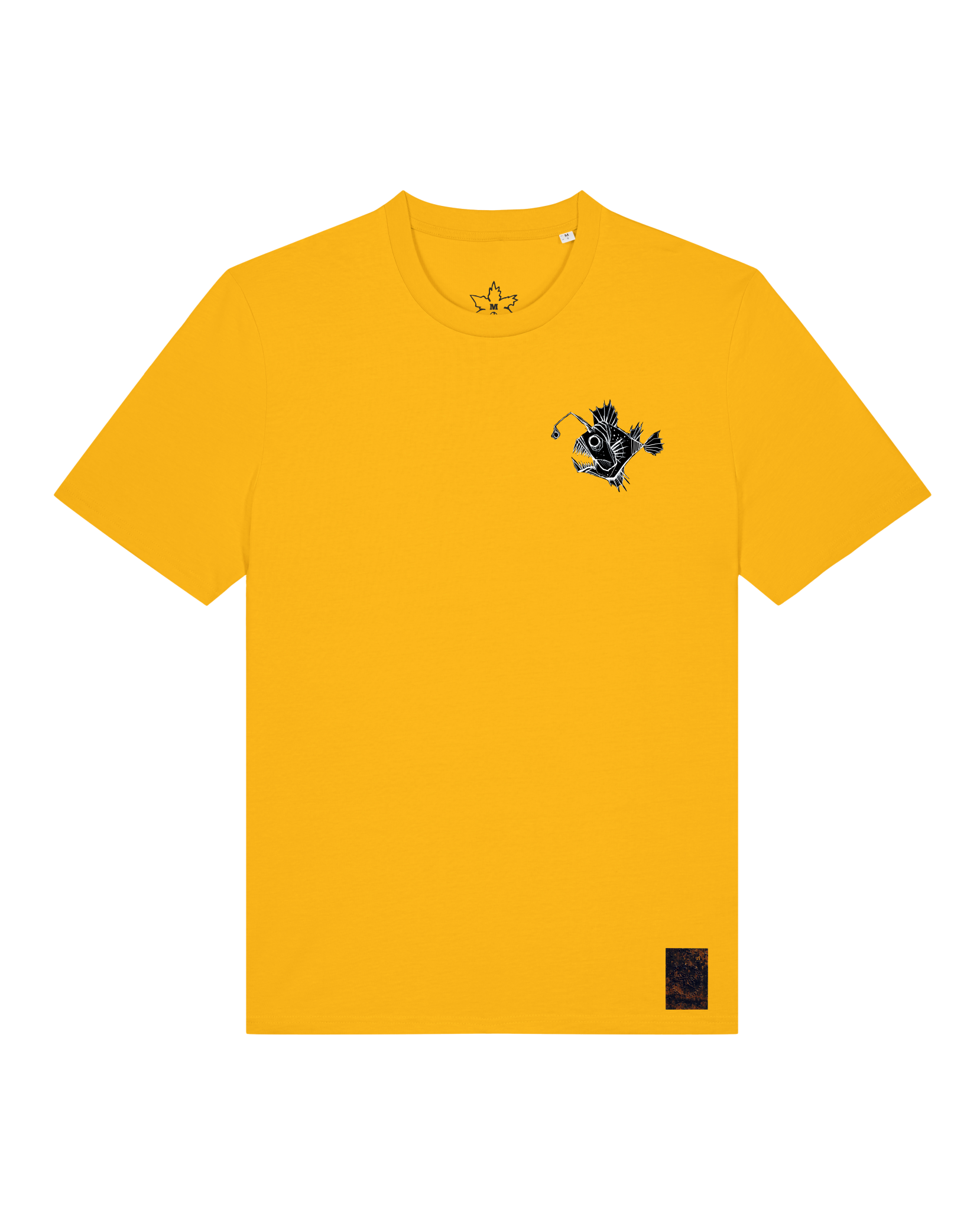 bio-unisex-medium fit-tshirt-lampionfisch (backprint)-sttu169-sonnenblume-front