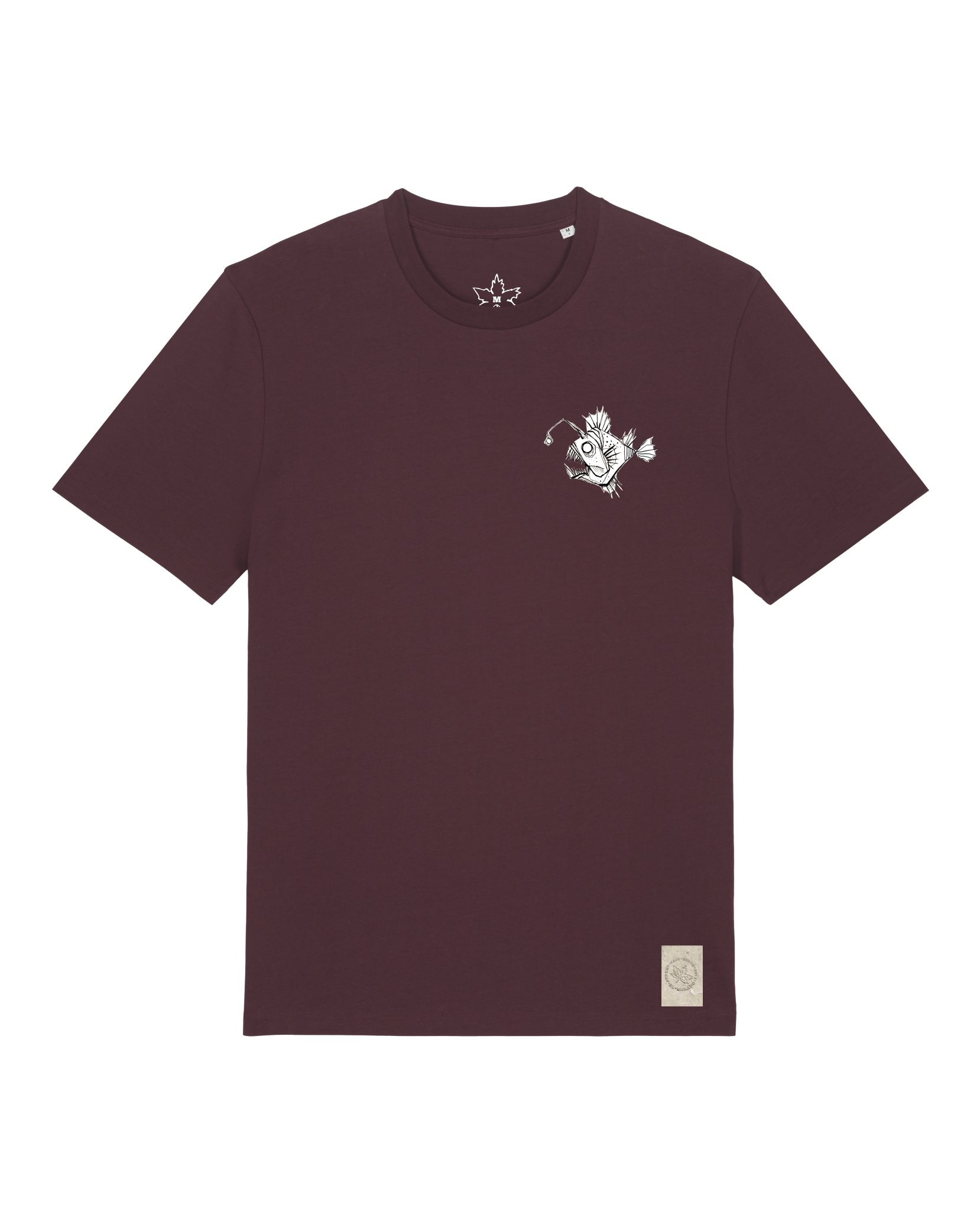 bio-unisex-medium fit-tshirt-lampionfisch (backprint)-sttu169-zartbitter-front