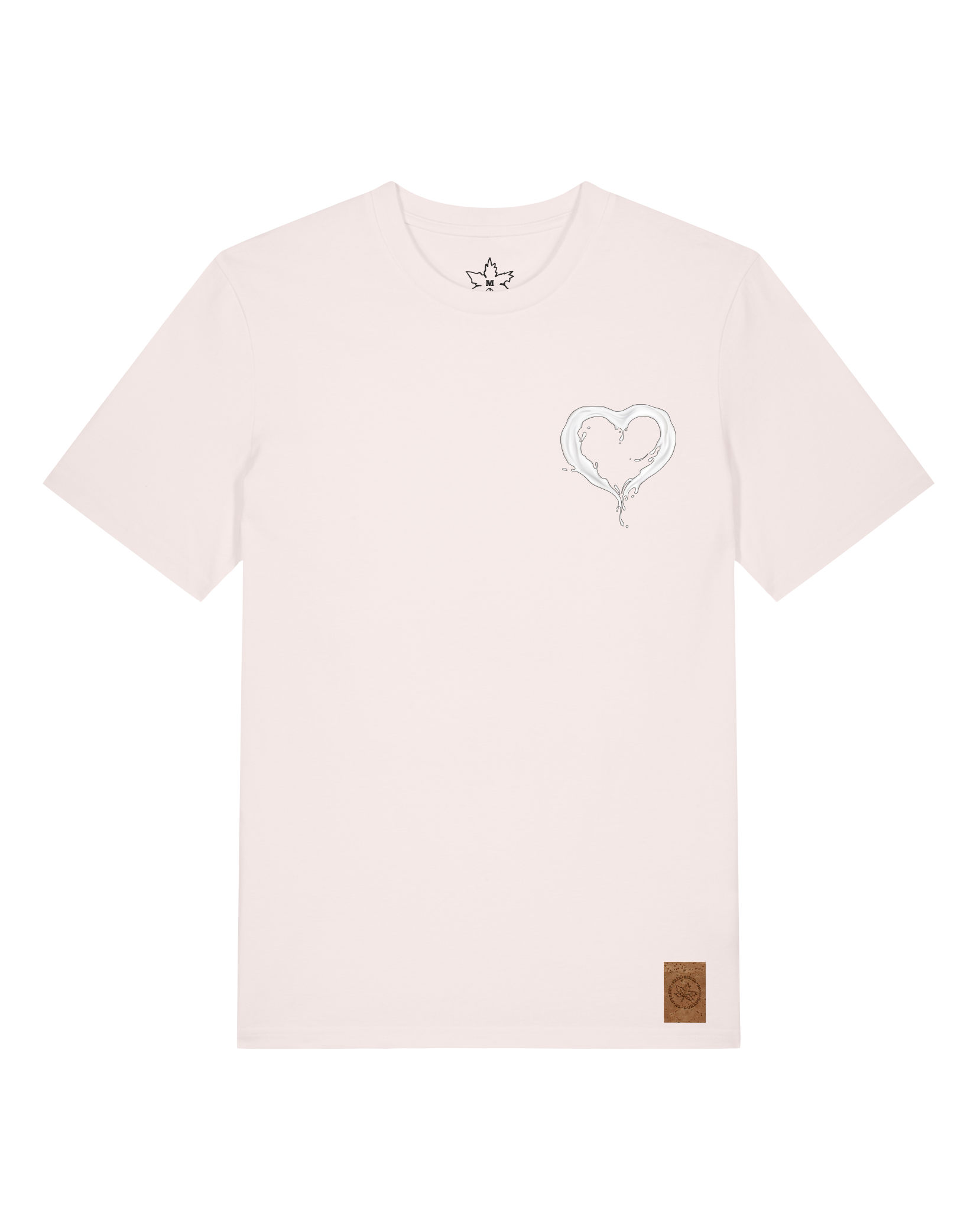 bio-unisex-medium fit-tshirt-milchmagd (backprint)-sttu169-baumwollblute-front