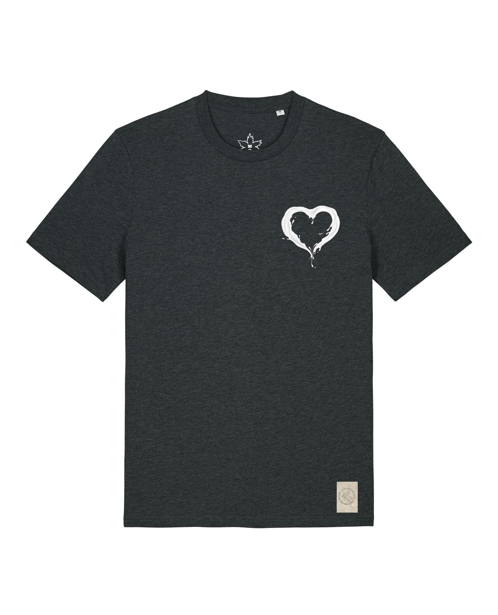 bio-unisex-medium fit-tshirt-milchmagd (backprint)-sttu169-elephant-front