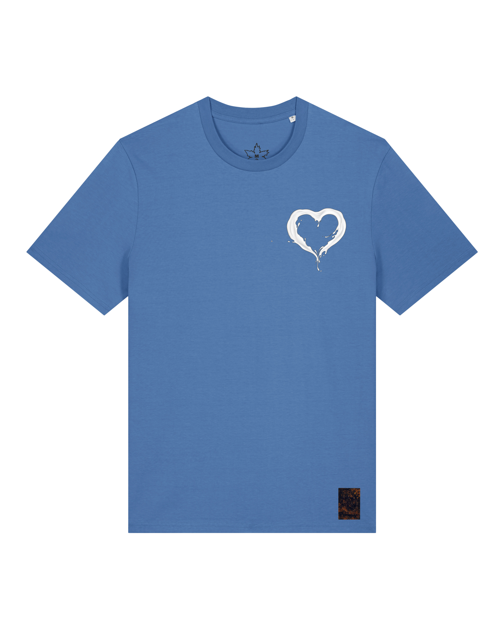 bio-unisex-medium fit-tshirt-milchmagd (backprint)-sttu169-hortensie-front