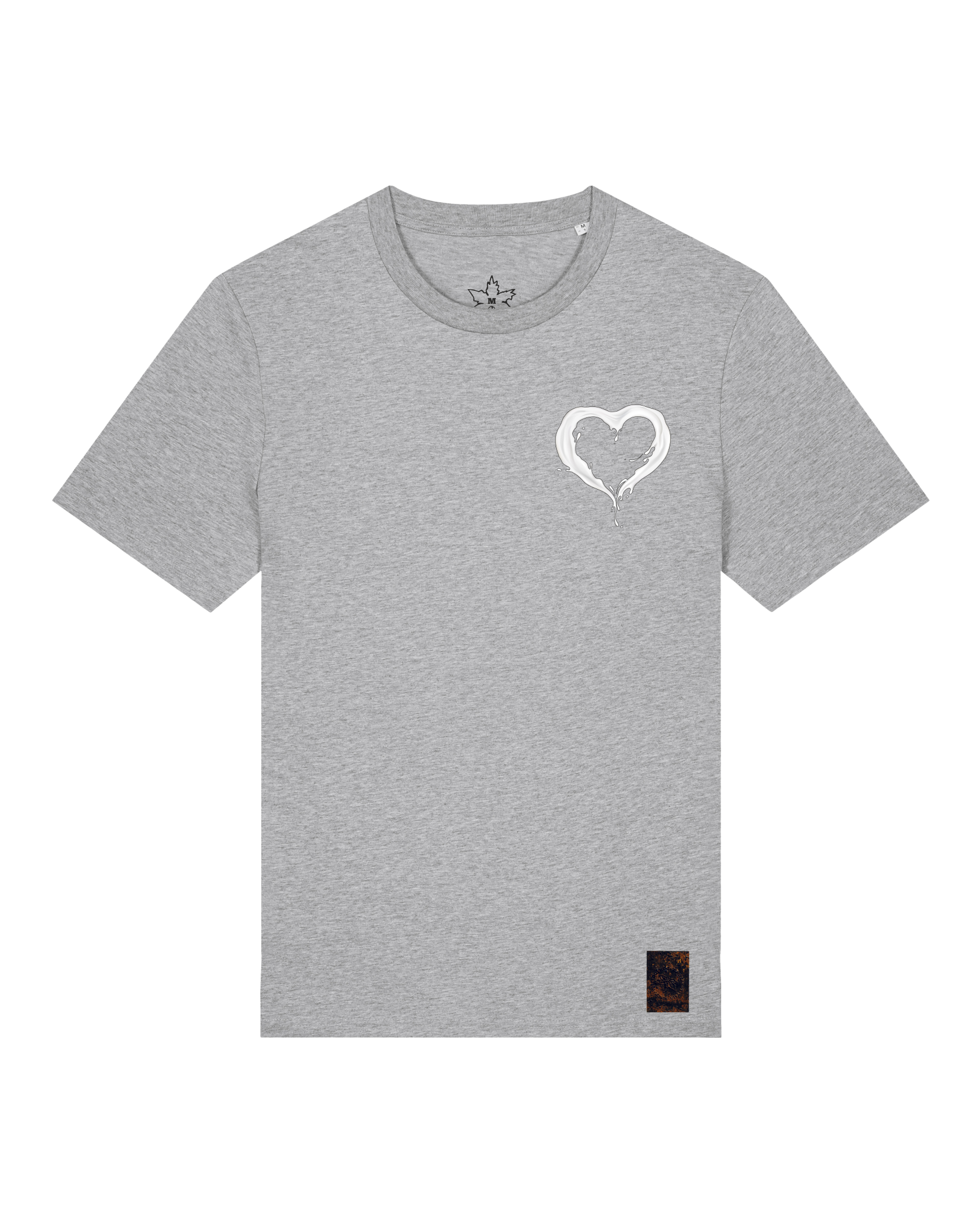 bio-unisex-medium fit-tshirt-milchmagd (backprint)-sttu169-mausgrau-front