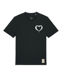 bio-unisex-medium fit-tshirt-milchmagd (backprint)-sttu169-schwarz-front