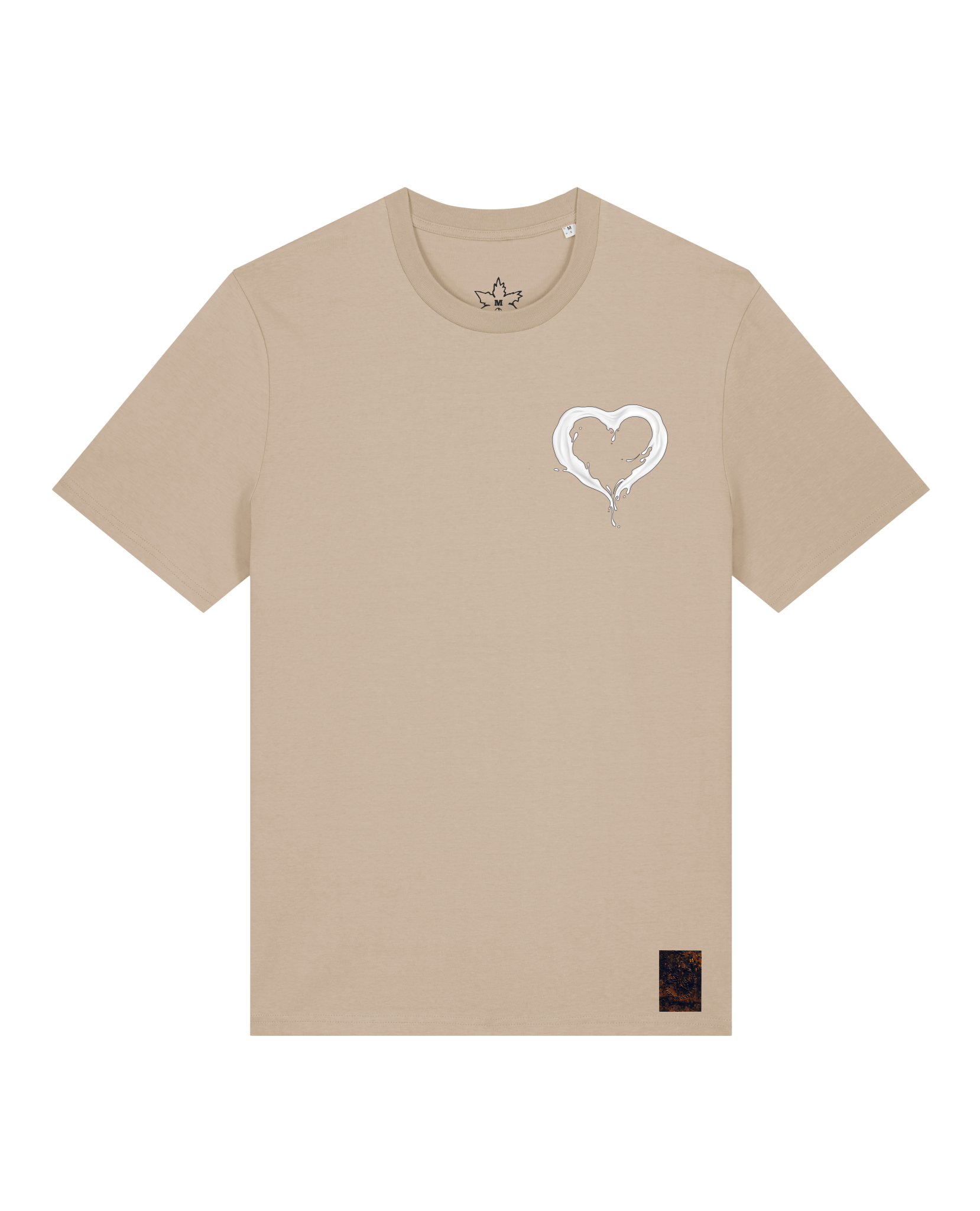 bio-unisex-medium fit-tshirt-milchmagd (backprint)-sttu169-treibsand-front