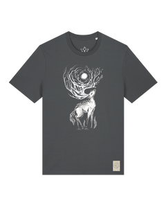 bio-unisex-medium fit-tshirt-moon deer-sttu169-eisen-front