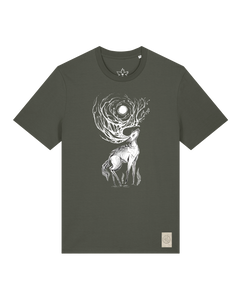 bio-unisex-medium fit-tshirt-moon deer-sttu169-grunkohl-front