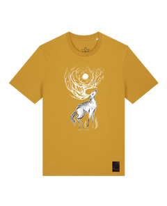 bio-unisex-medium fit-tshirt-moon deer-sttu169-senf-front
