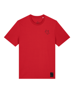 bio-unisex-medium fit-tshirt-nature prayer (backprint)-sttu169-erdbeere-front