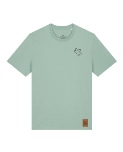 bio-unisex-medium fit-tshirt-nature prayer (backprint)-sttu169-eukalyptus-front