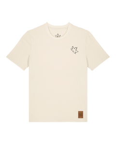 bio-unisex-medium fit-tshirt-nature prayer (backprint)-sttu169-natur-front