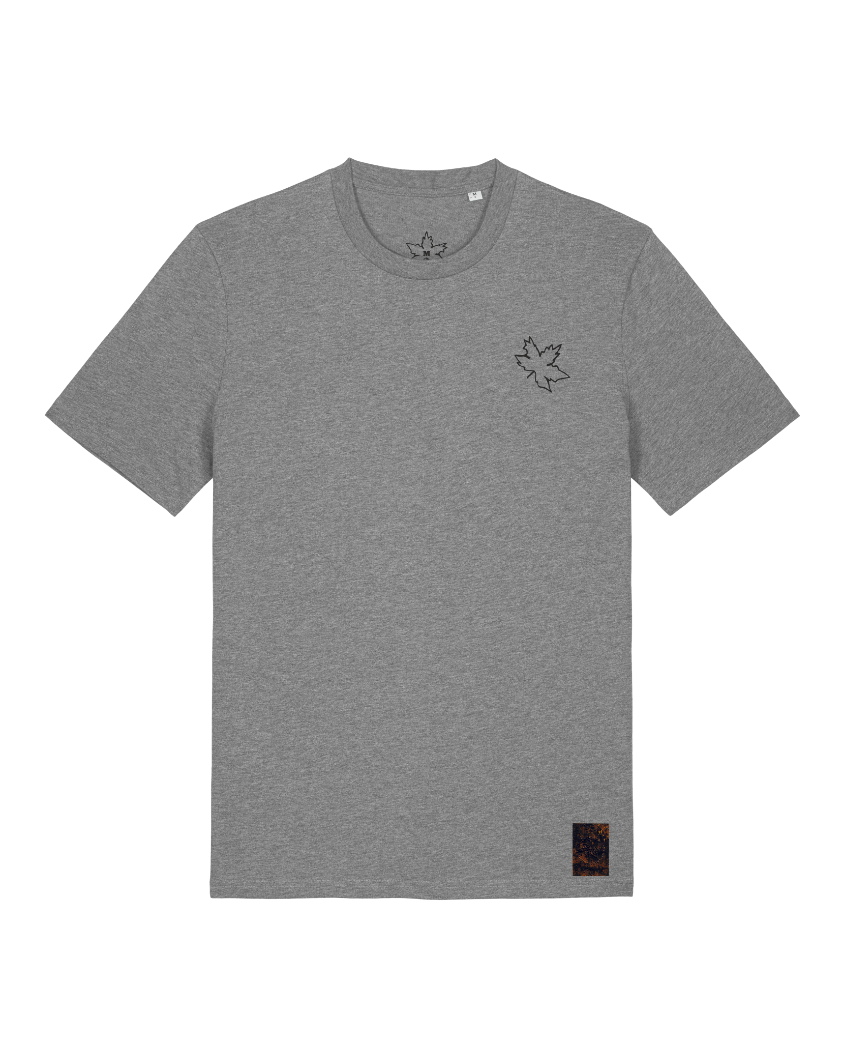 bio-unisex-medium fit-tshirt-nature prayer (backprint)-sttu169-opossum-front