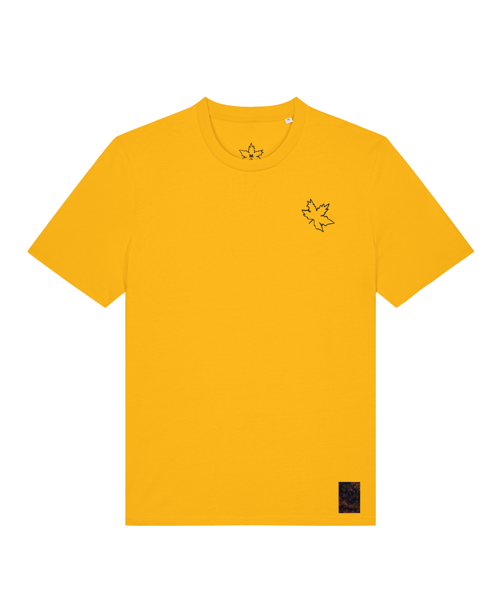 bio-unisex-medium fit-tshirt-nature prayer (backprint)-sttu169-sonnenblume-front