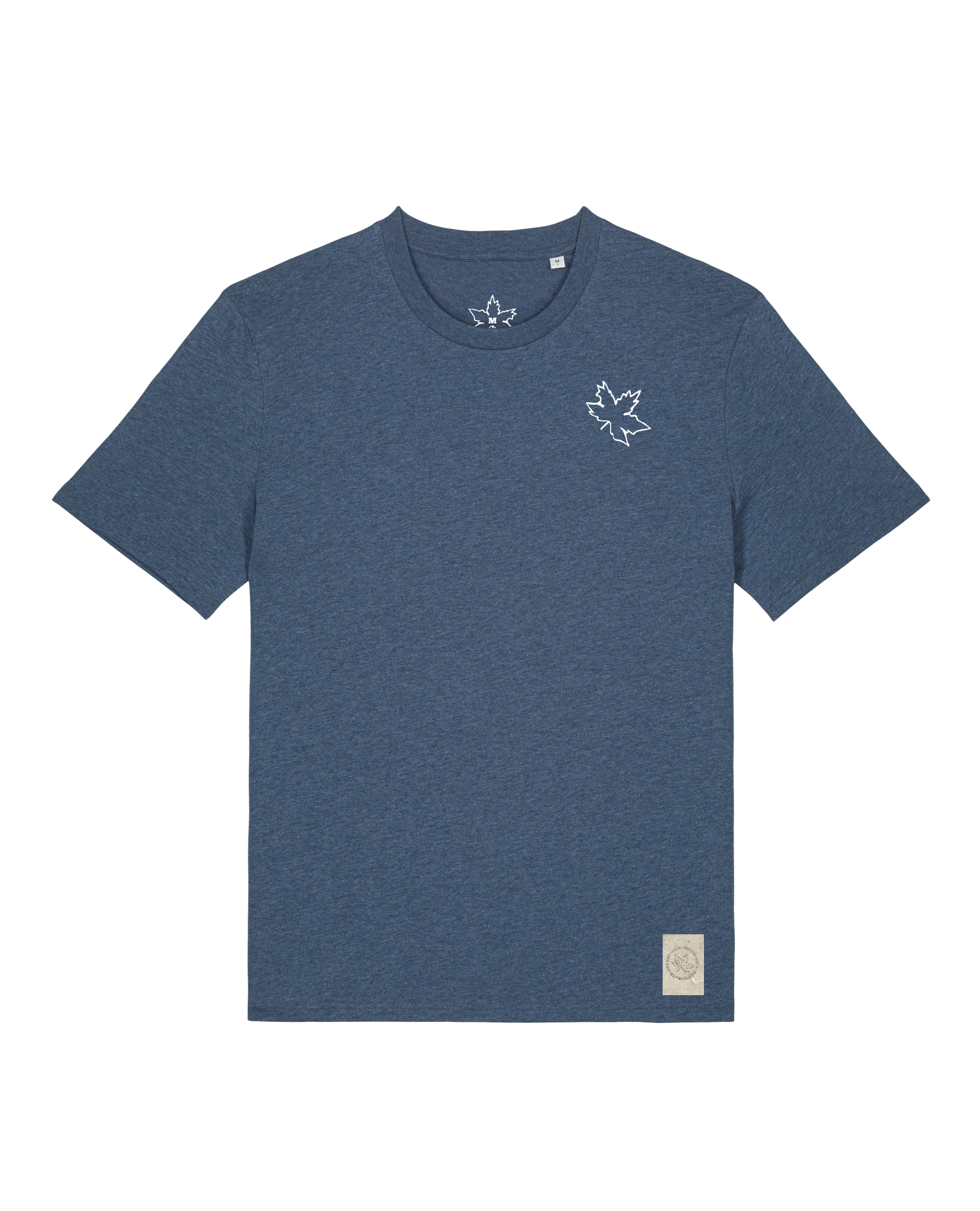 bio-unisex-medium fit-tshirt-nature prayer (backprint)-sttu169-walblau-front