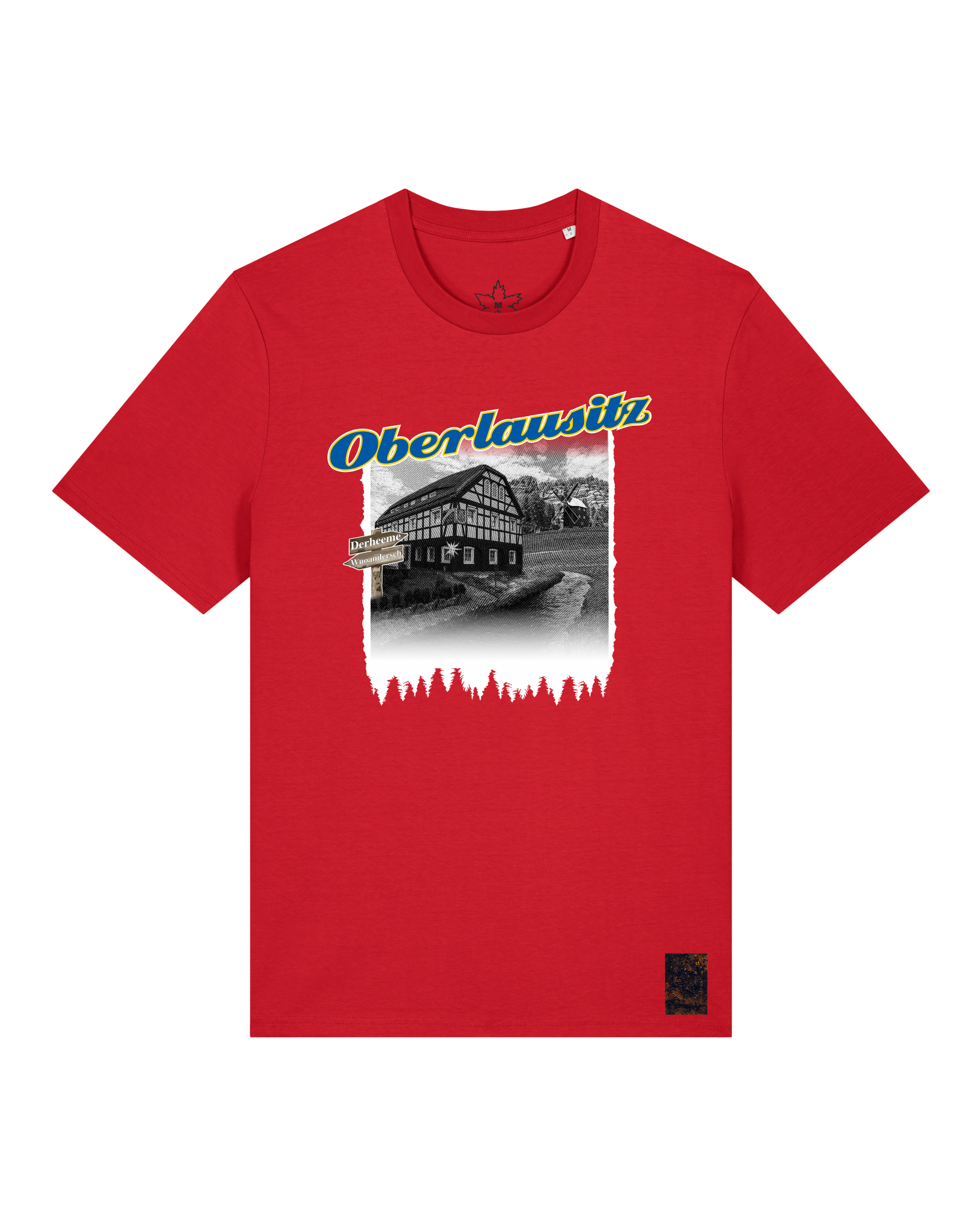 bio-unisex-medium fit-tshirt-oberlausitz-sttu169-erdbeere-front