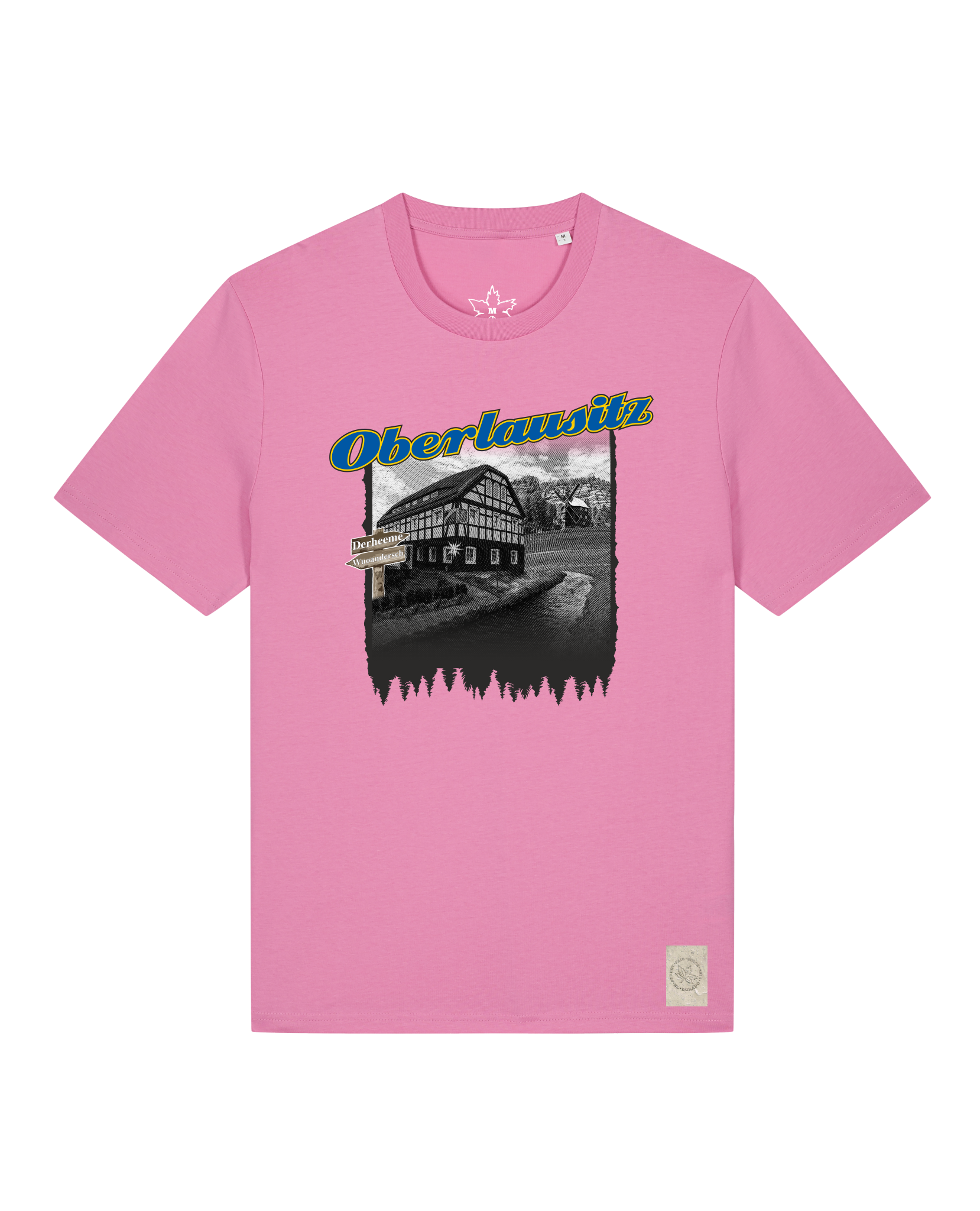 bio-unisex-medium fit-tshirt-oberlausitz-sttu169-kaugummi-front