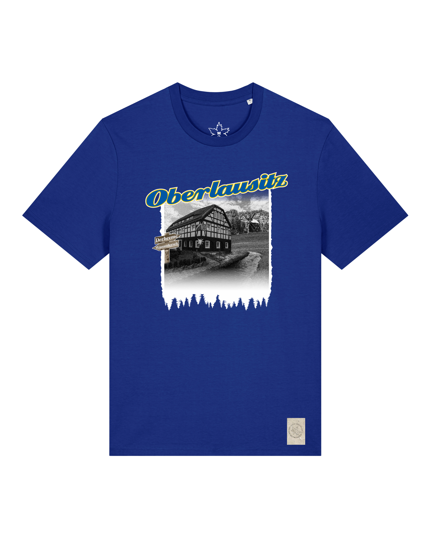 bio-unisex-medium fit-tshirt-oberlausitz-sttu169-kornblume-front