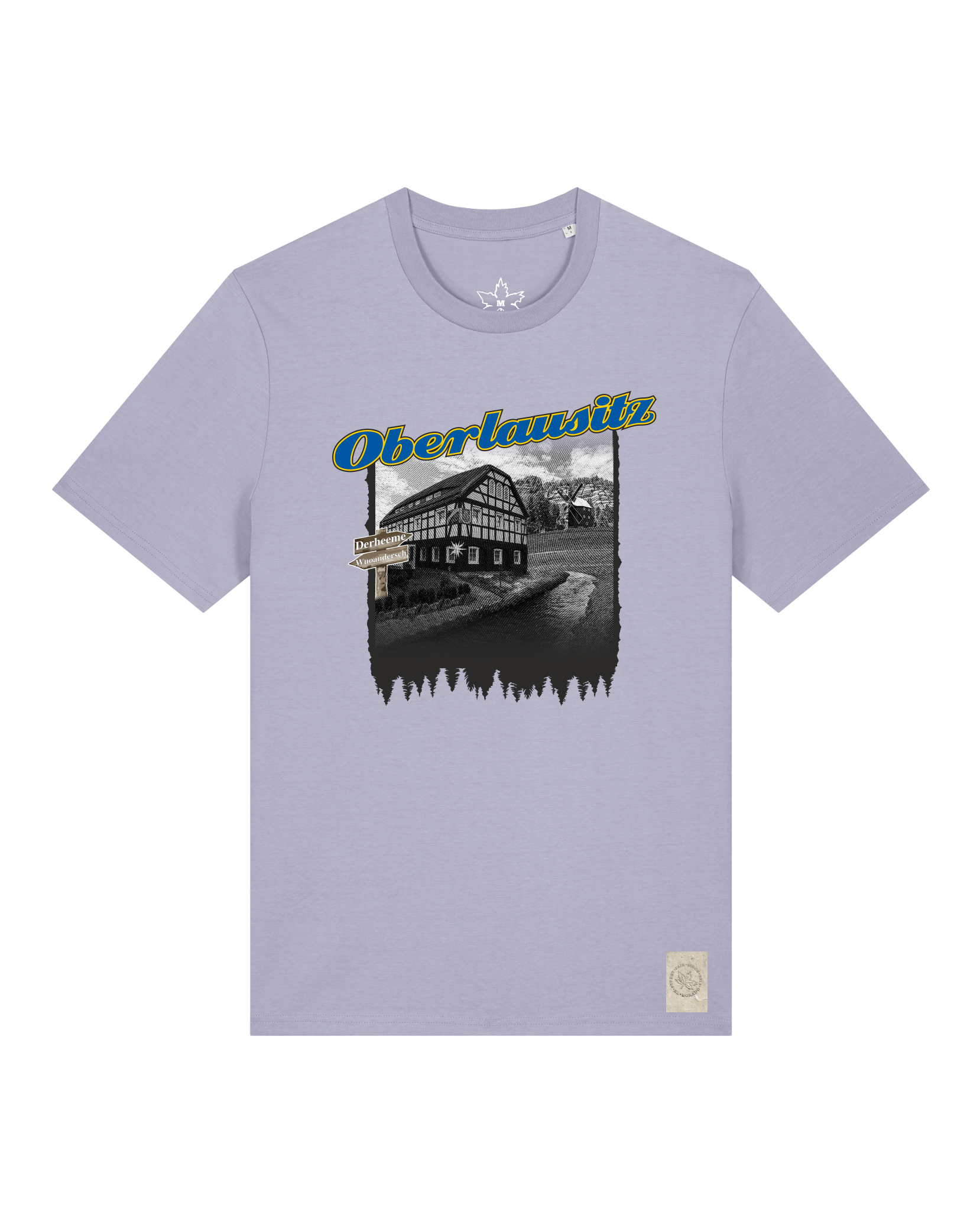 bio-unisex-medium fit-tshirt-oberlausitz-sttu169-lavender-front