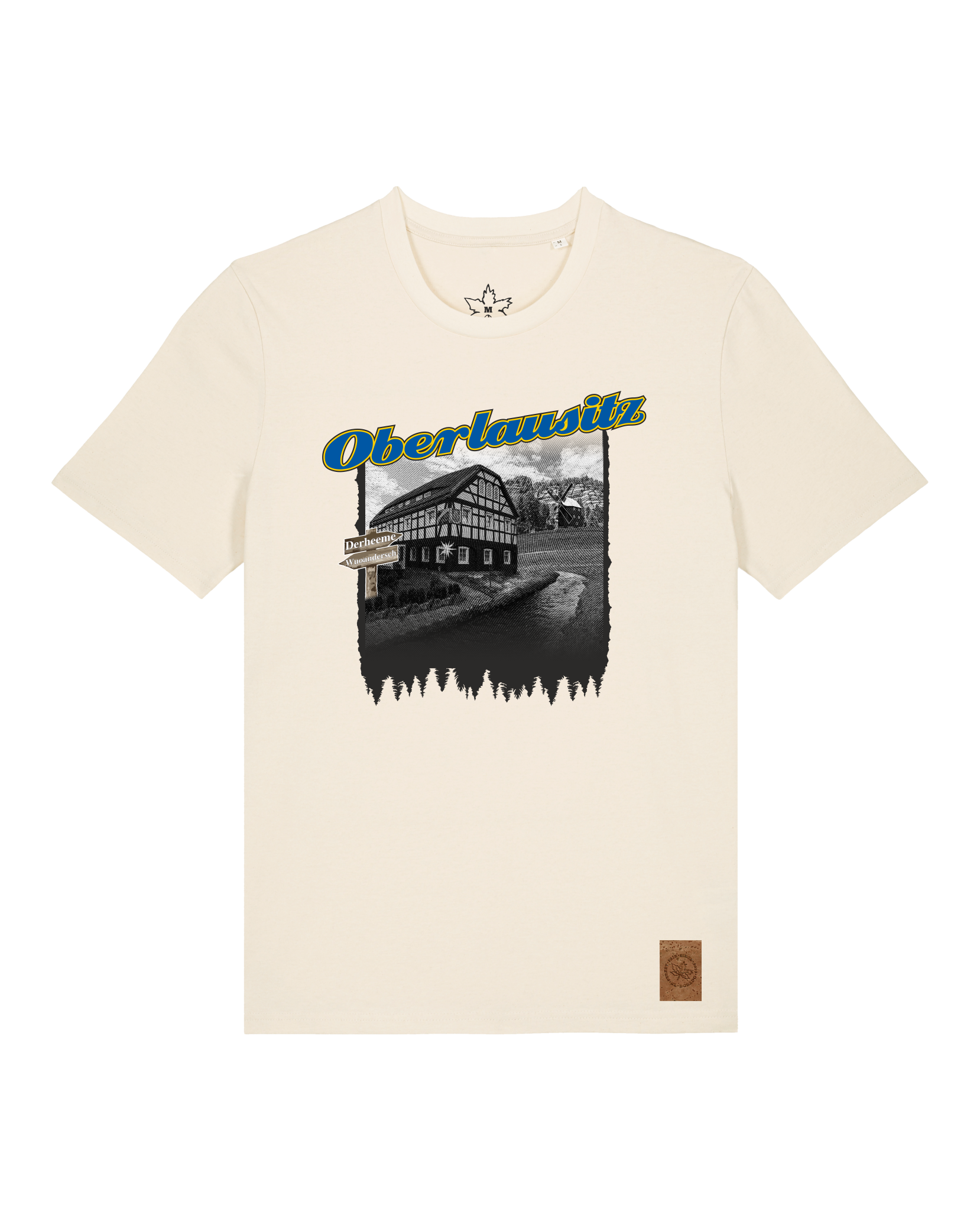 bio-unisex-medium fit-tshirt-oberlausitz-sttu169-natur-front