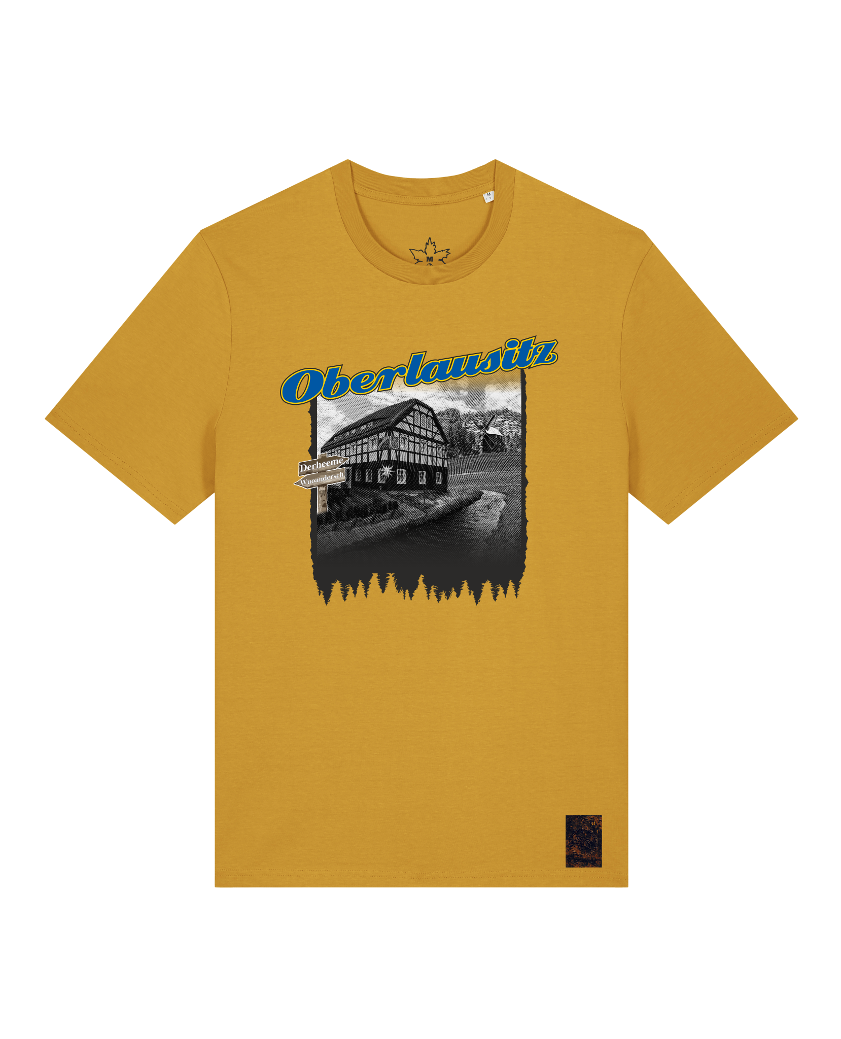 bio-unisex-medium fit-tshirt-oberlausitz-sttu169-senf-front