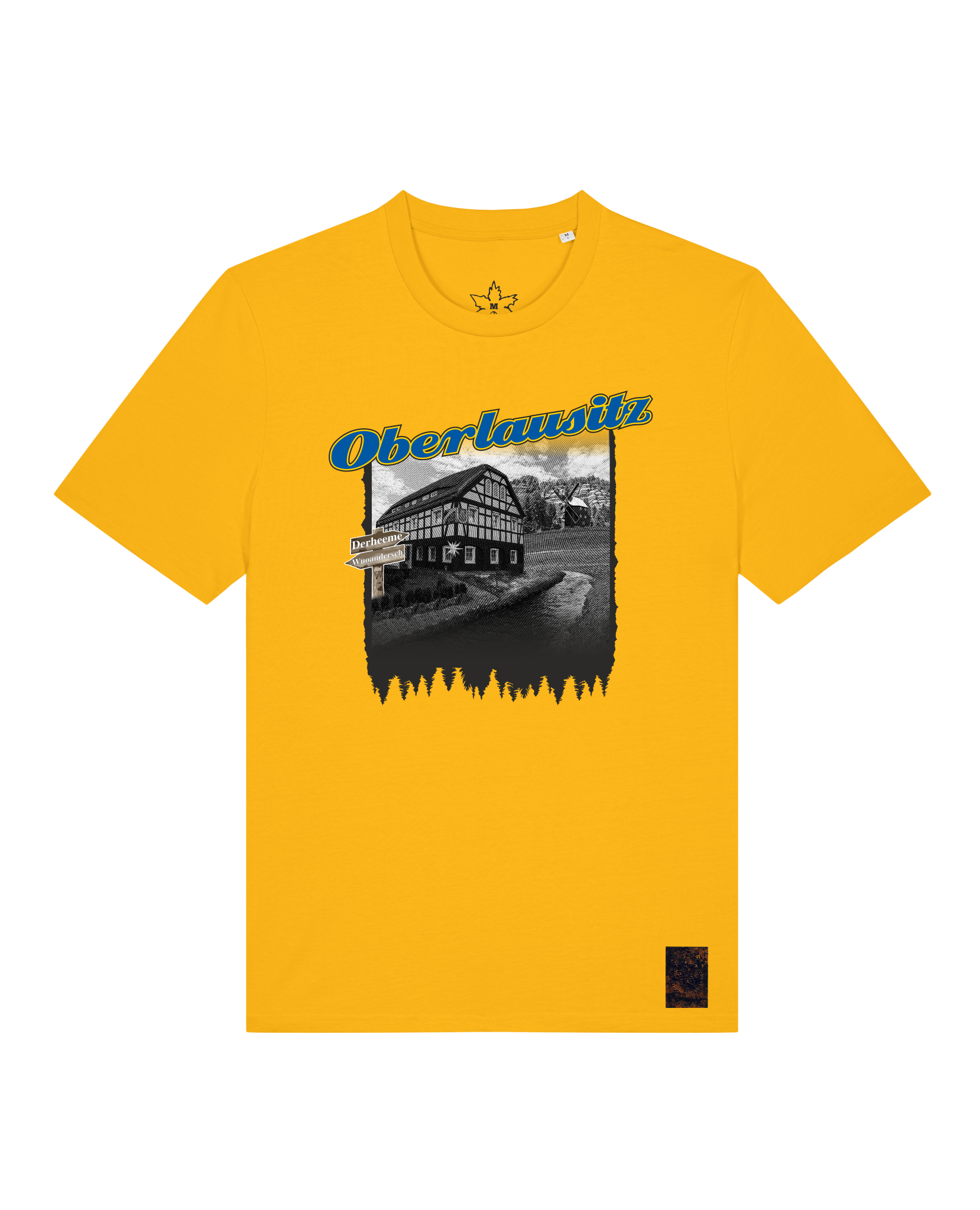 bio-unisex-medium fit-tshirt-oberlausitz-sttu169-sonnenblume-front