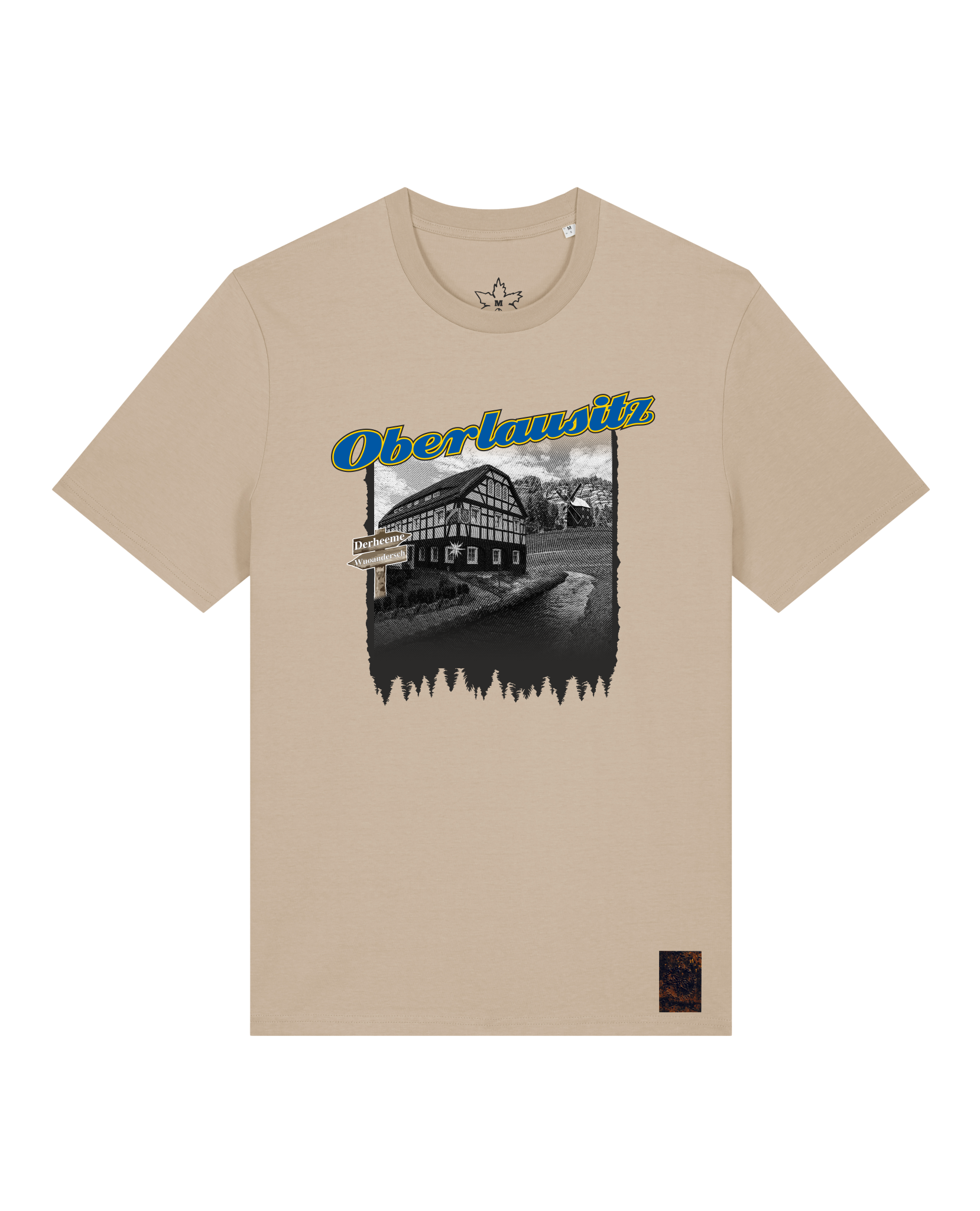 bio-unisex-medium fit-tshirt-oberlausitz-sttu169-treibsand-front