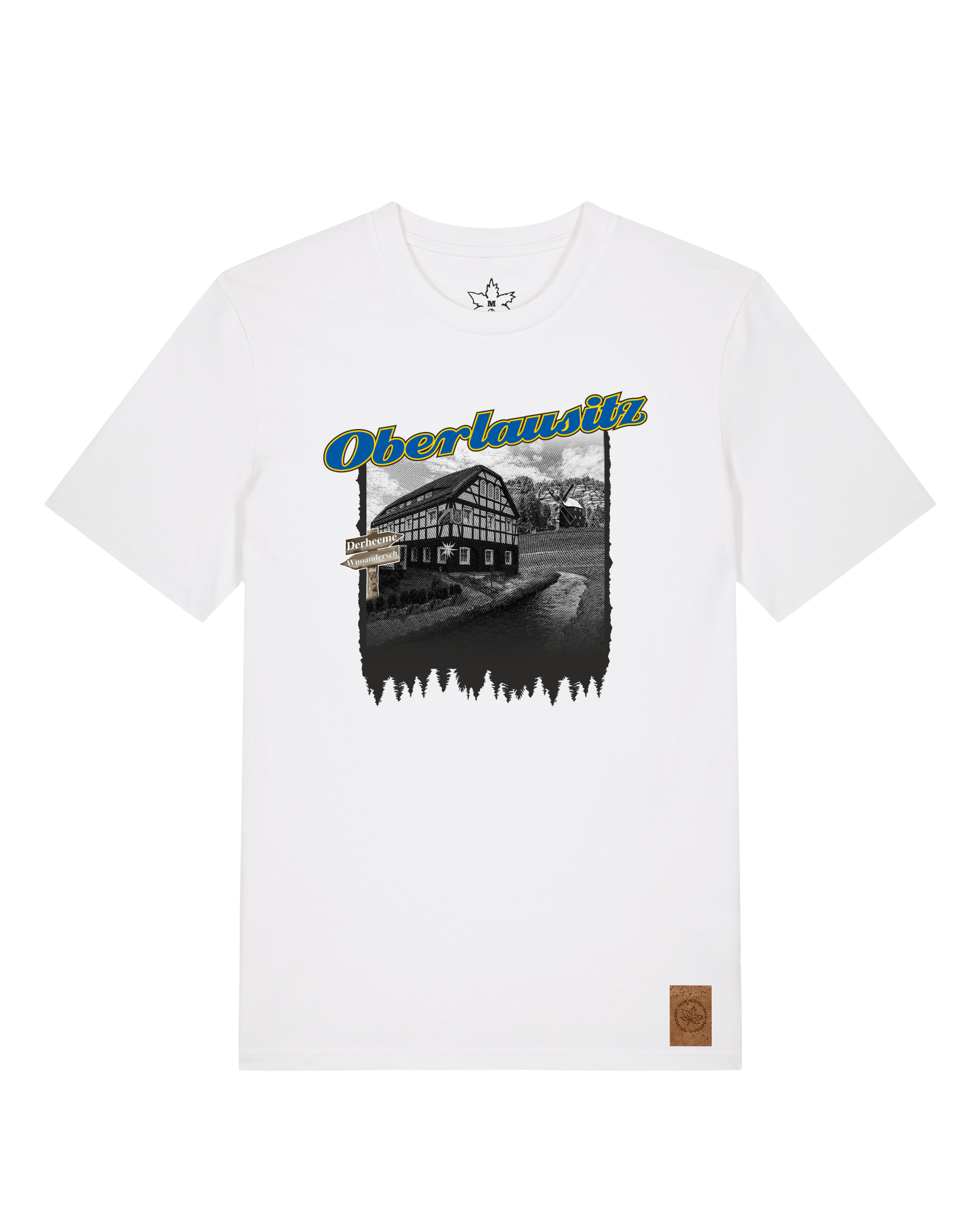 bio-unisex-medium fit-tshirt-oberlausitz-sttu169-weiß-front
