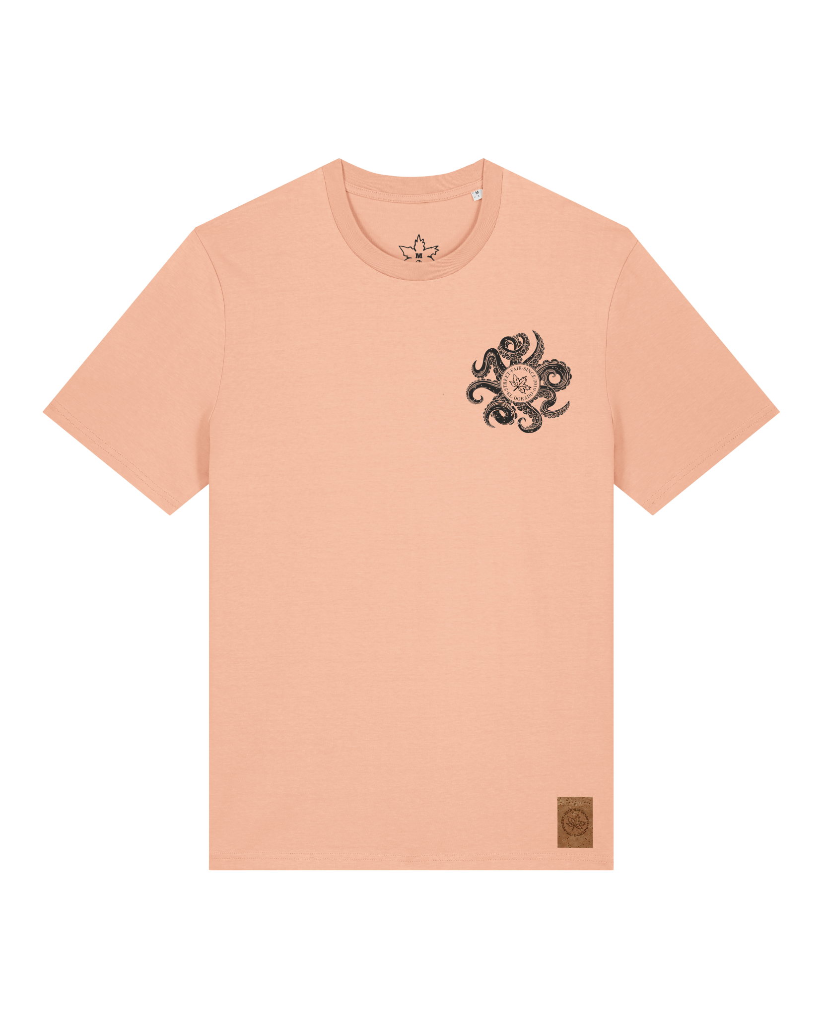 bio-unisex-medium fit-tshirt-octo (backprint)-sttu169-agyptische keramik-front