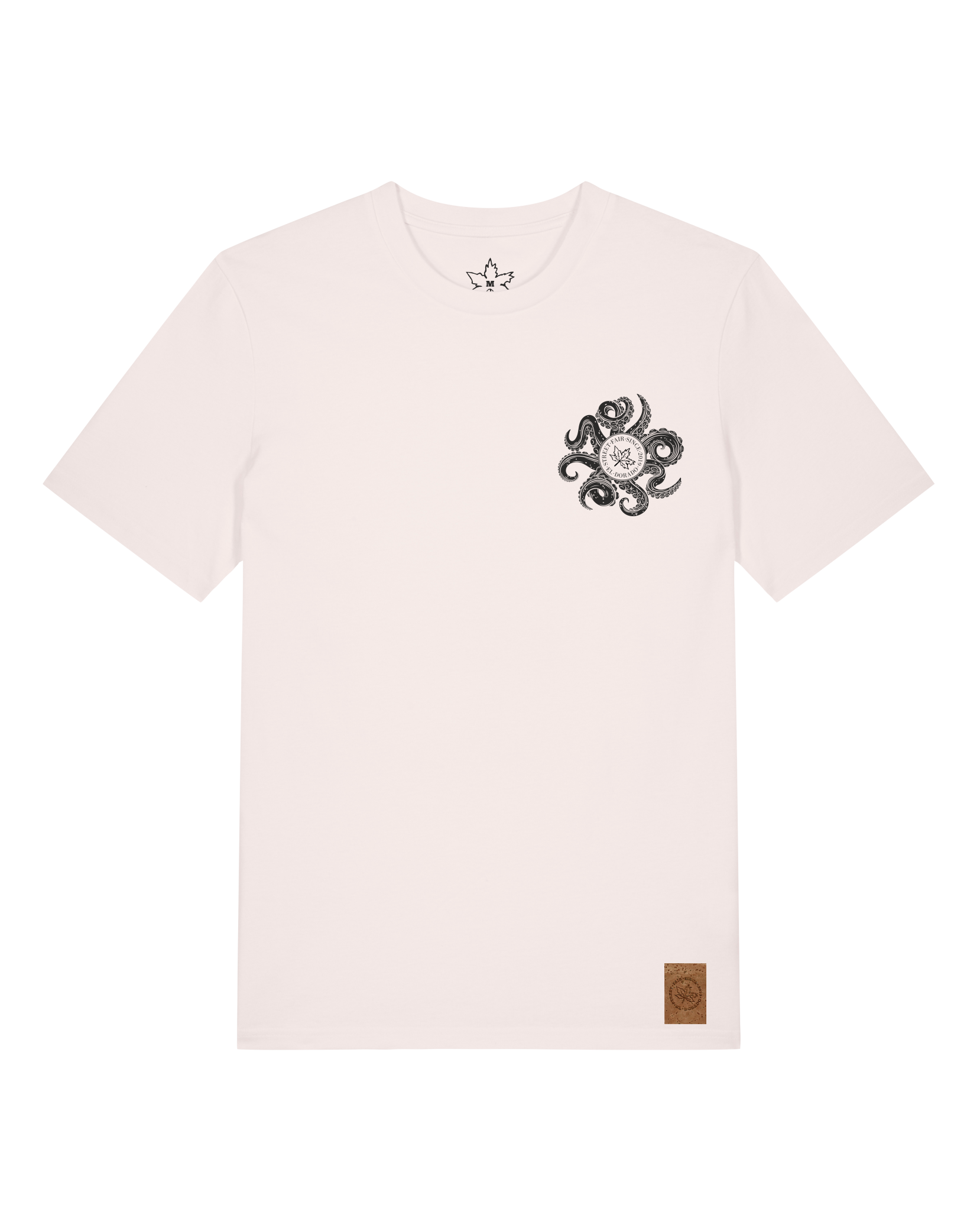 bio-unisex-medium fit-tshirt-octo (backprint)-sttu169-baumwollblute-front