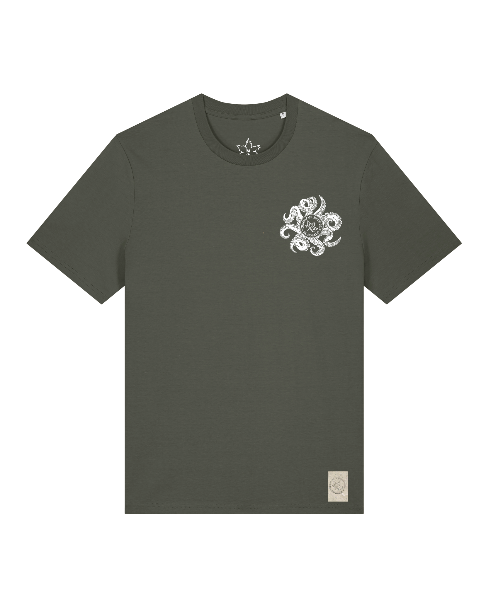 bio-unisex-medium fit-tshirt-octo (backprint)-sttu169-grunkohl-front