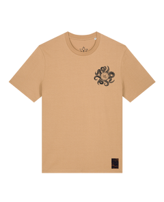 bio-unisex-medium fit-tshirt-octo (backprint)-sttu169-meersand-front