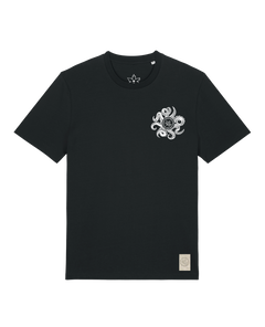 bio-unisex-medium fit-tshirt-octo (backprint)-sttu169-schwarz-front