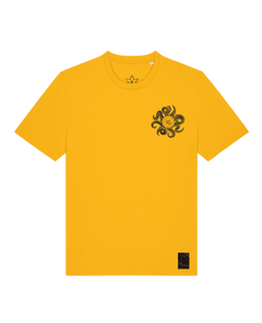 bio-unisex-medium fit-tshirt-octo (backprint)-sttu169-sonnenblume-front