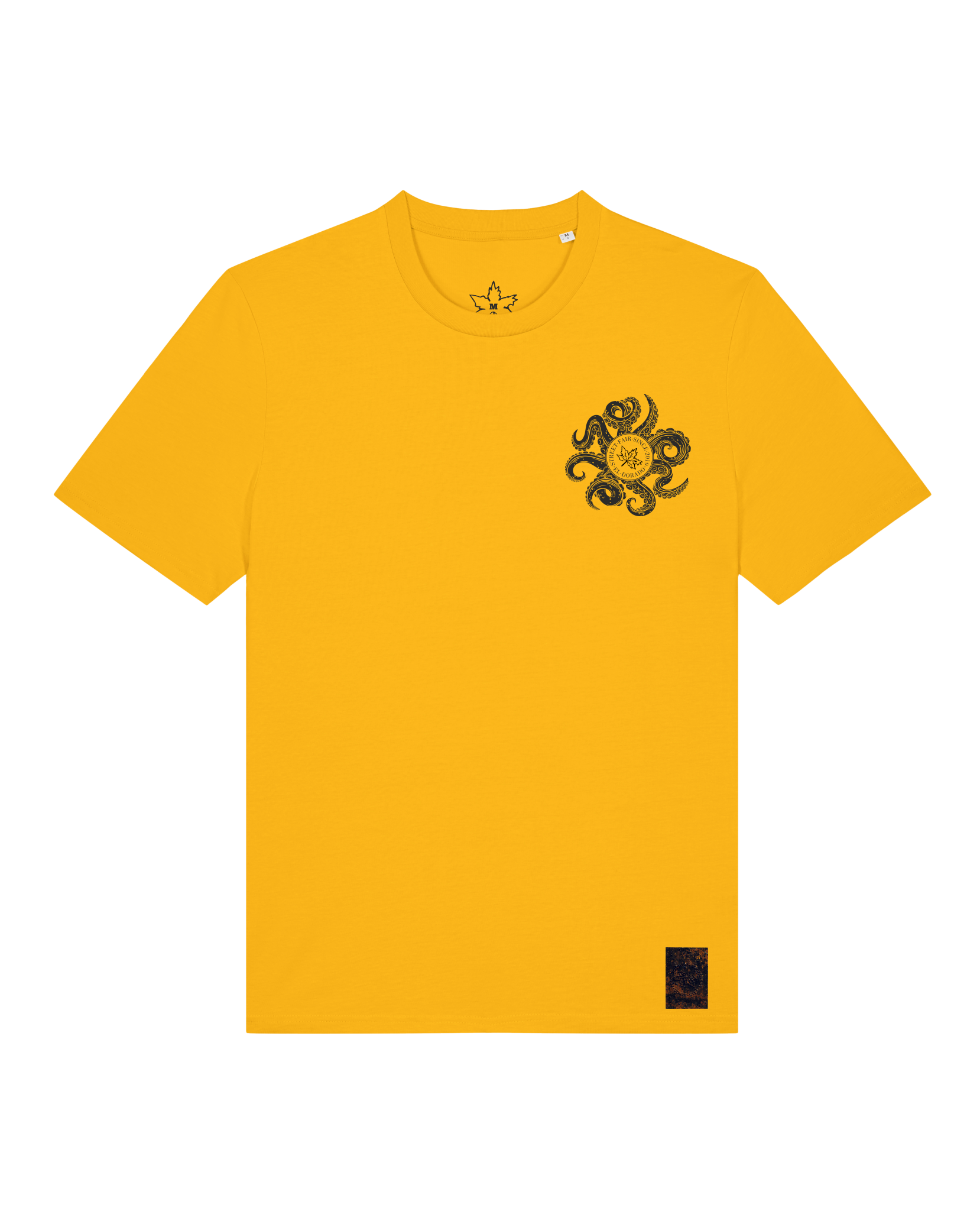 bio-unisex-medium fit-tshirt-octo (backprint)-sttu169-sonnenblume-front