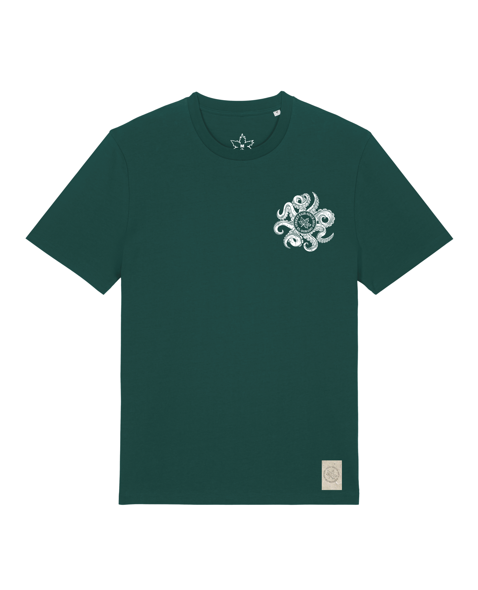 bio-unisex-medium fit-tshirt-octo (backprint)-sttu169-spirulina-front