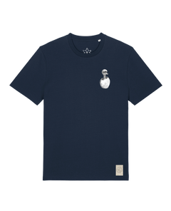 bio-unisex-medium fit-tshirt-ostrich evolution (backprint)-sttu169-marine-front