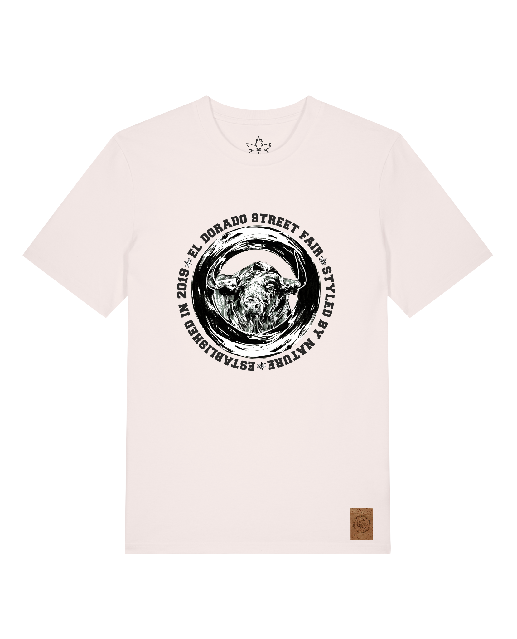 bio-unisex-medium fit-tshirt-oxpower-sttu169-baumwollblute-front