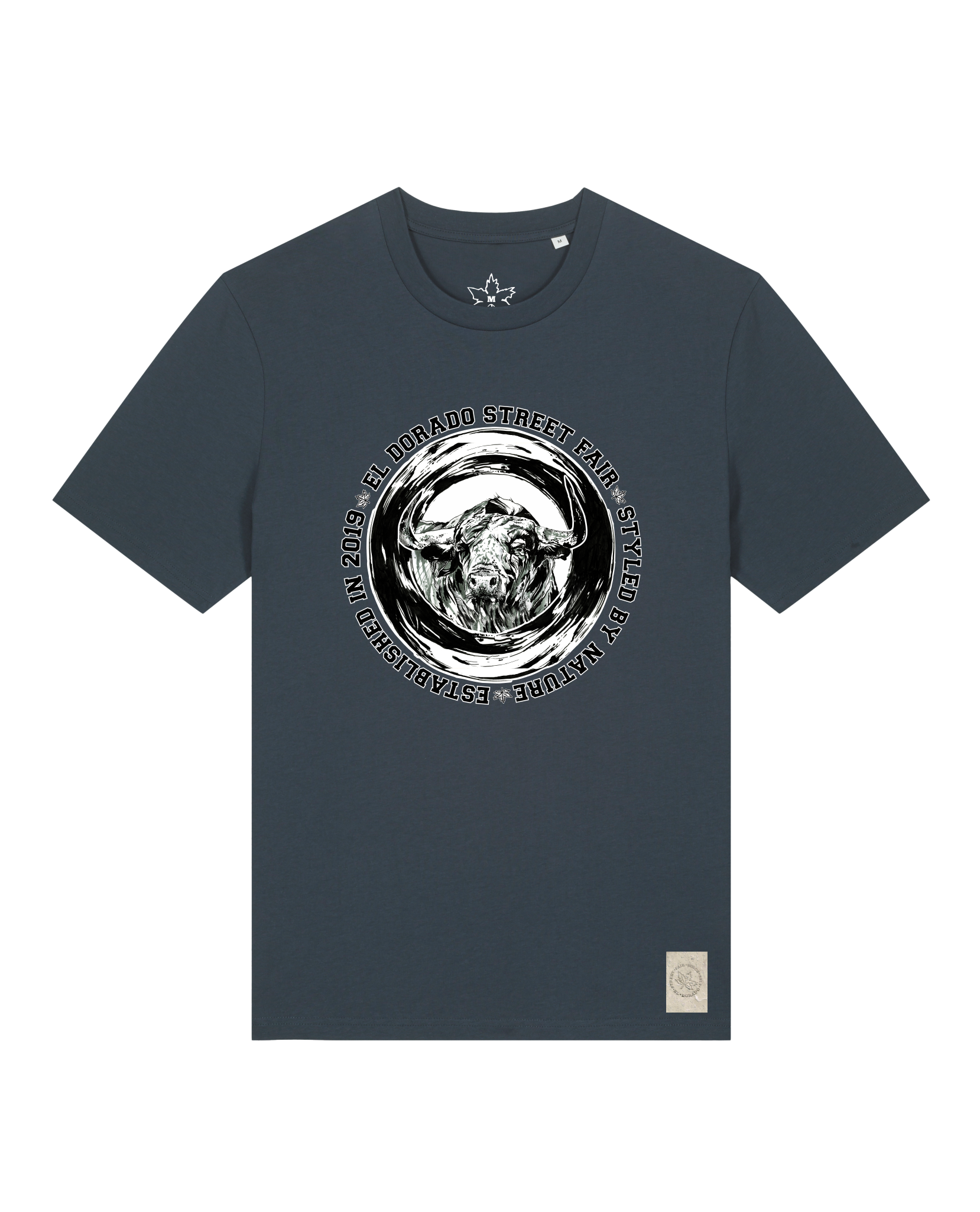 bio-unisex-medium fit-tshirt-oxpower-sttu169-blaubeernacht-front