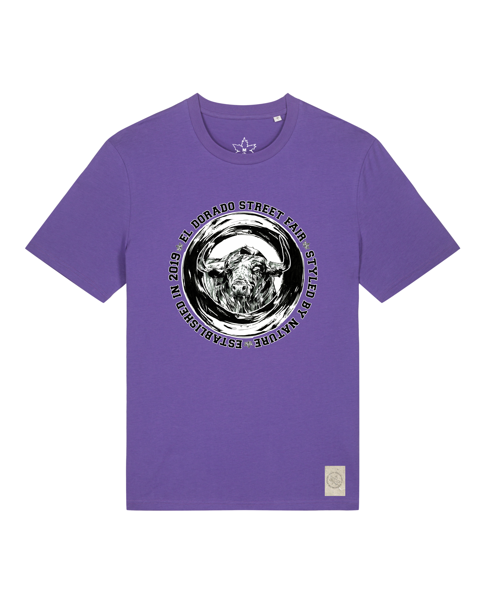 bio-unisex-medium fit-tshirt-oxpower-sttu169-blaukraut-front