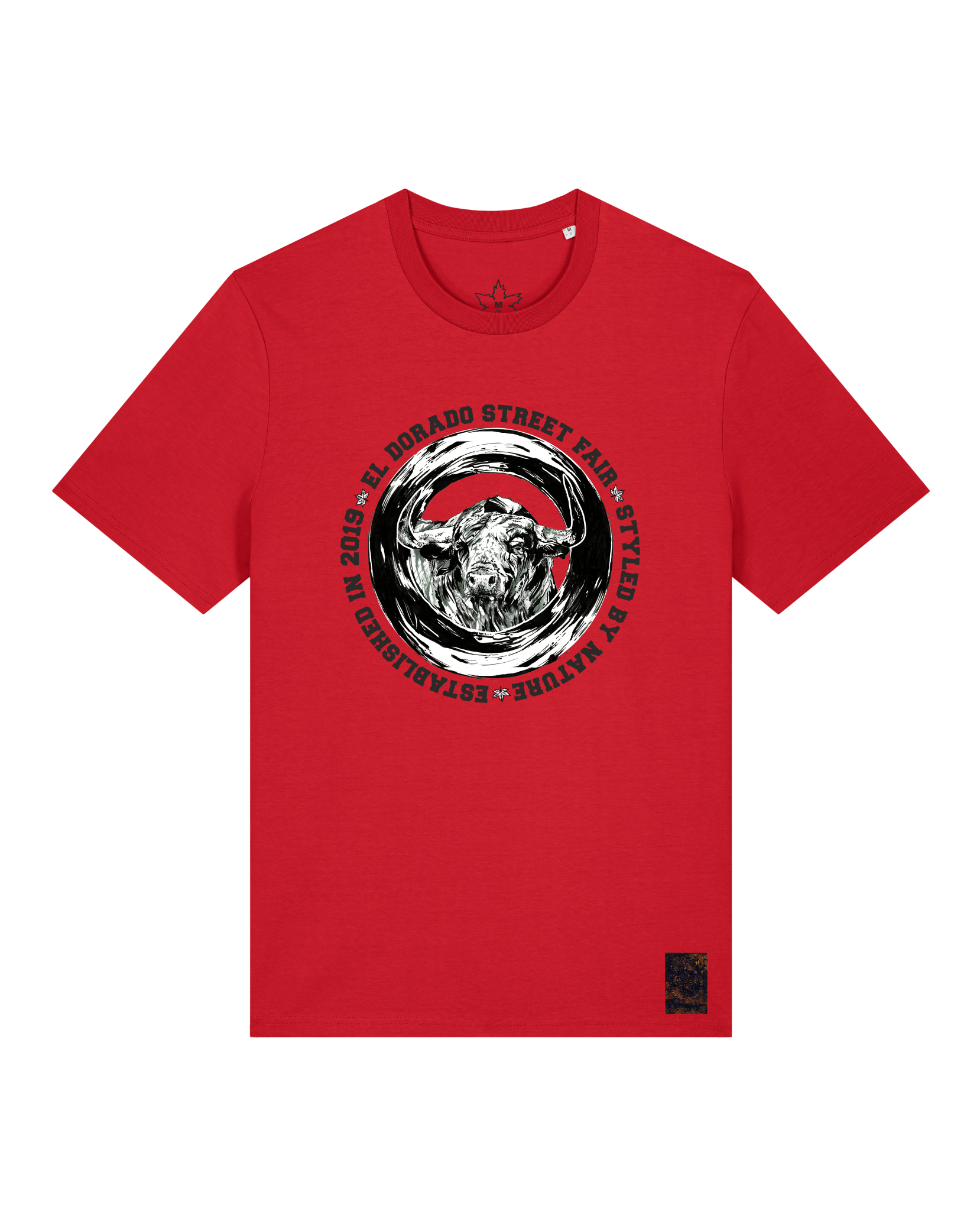 bio-unisex-medium fit-tshirt-oxpower-sttu169-erdbeere-front