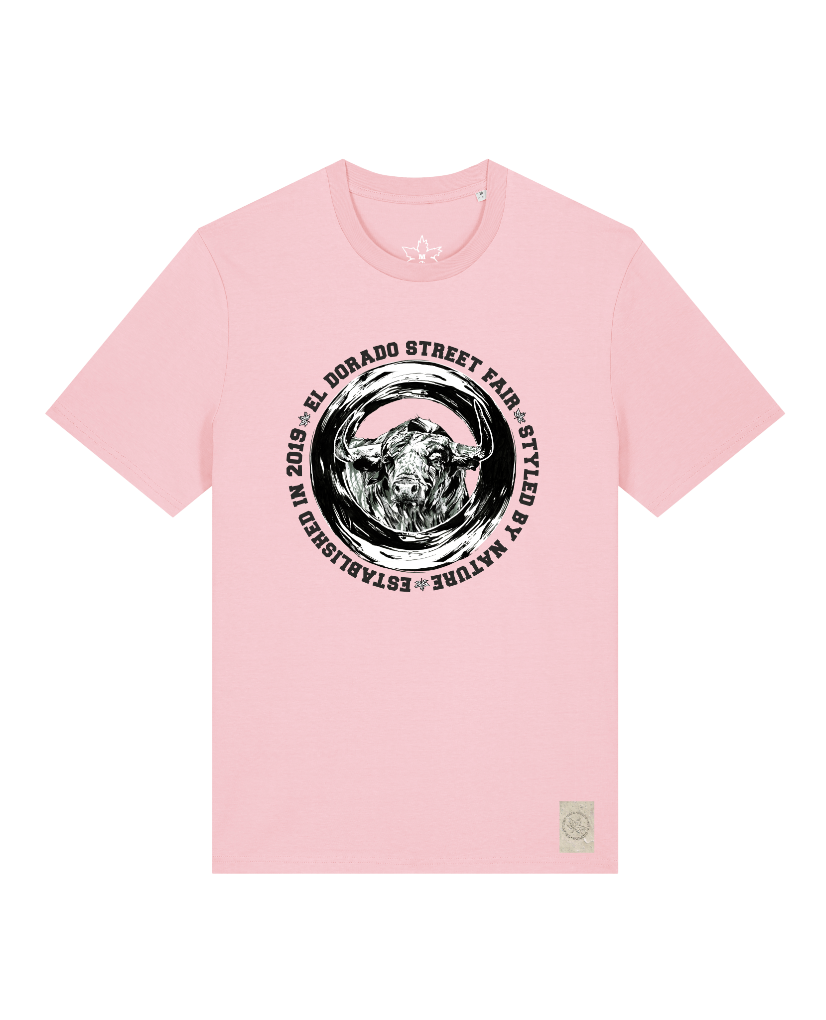 bio-unisex-medium fit-tshirt-oxpower-sttu169-flamingo-front