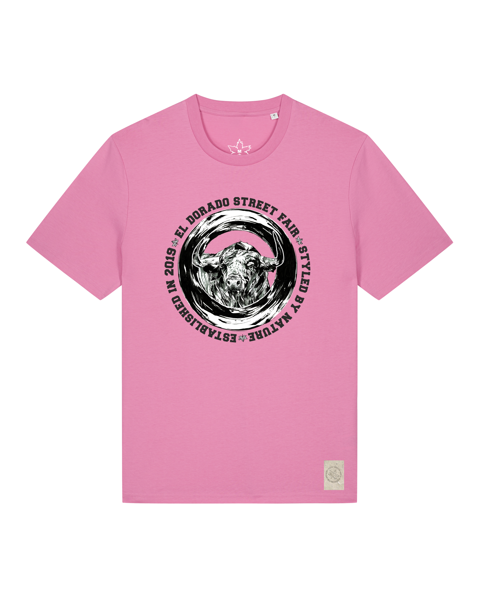 bio-unisex-medium fit-tshirt-oxpower-sttu169-kaugummi-front