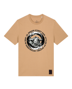 bio-unisex-medium fit-tshirt-oxpower-sttu169-meersand-front