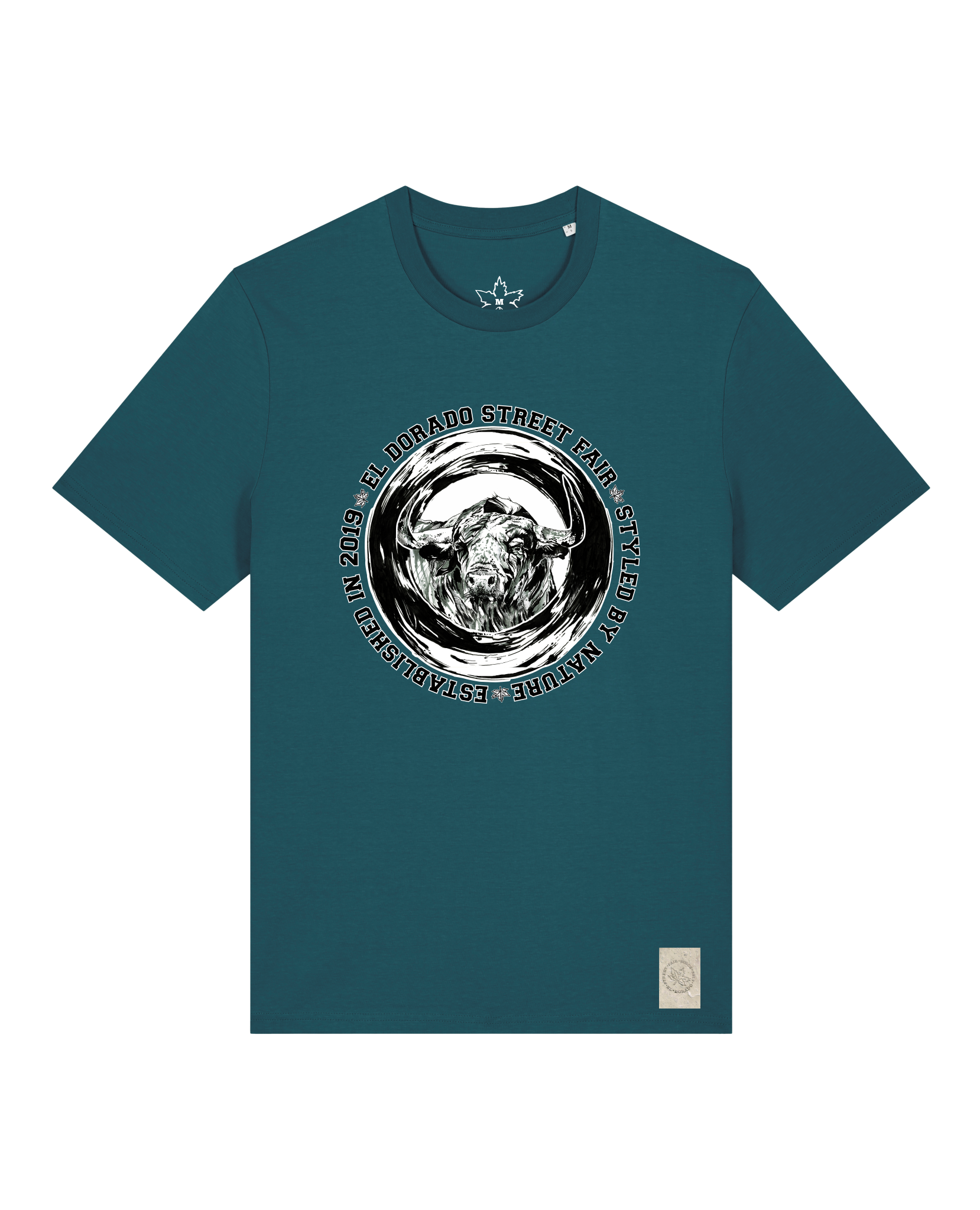 bio-unisex-medium fit-tshirt-oxpower-sttu169-nordmanntanne-front