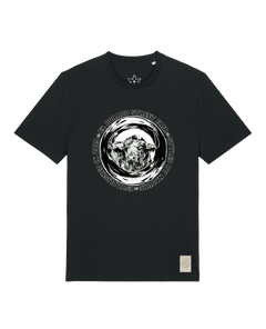 bio-unisex-medium fit-tshirt-oxpower-sttu169-schwarz-front